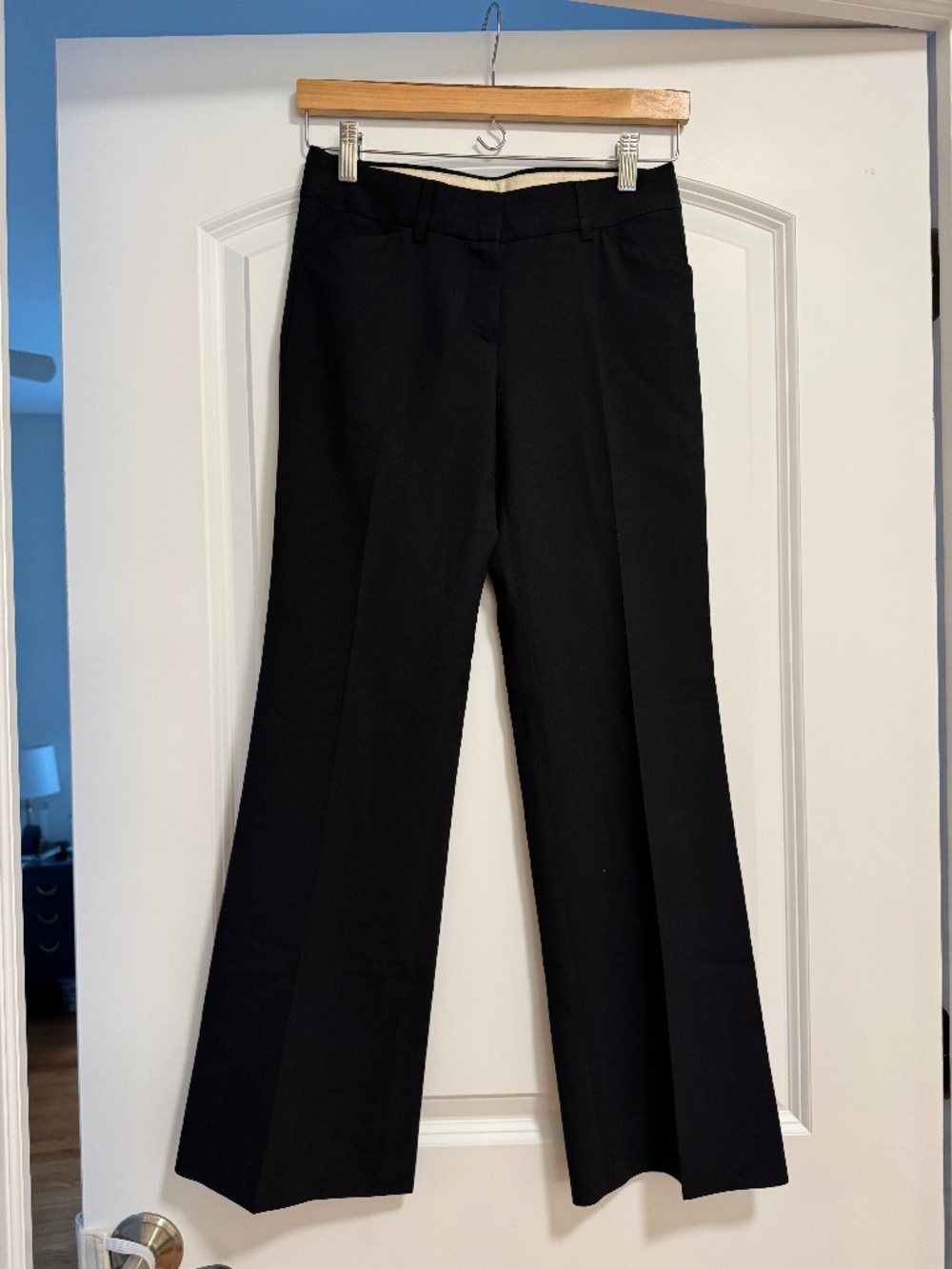 Theory Wide Leg Flare Pants